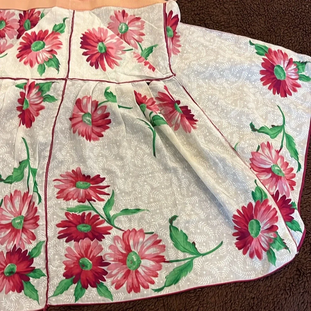 Vintage Beautiful Sweet Handcrafted Half Apron